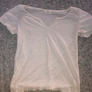 cream t shirt